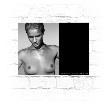 Rosie Huntington-Whiteley Metal Wall Art