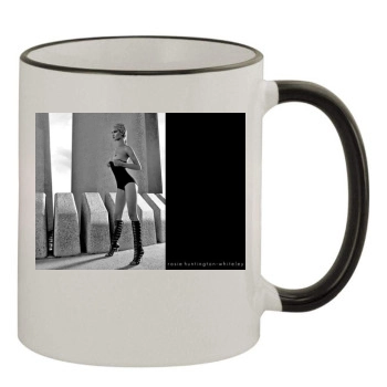 Rosie Huntington-Whiteley 11oz Colored Rim & Handle Mug