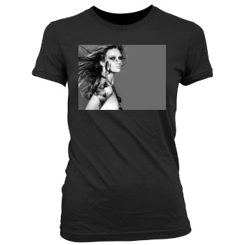 Rosie Huntington-Whiteley Women's Junior Cut Crewneck T-Shirt