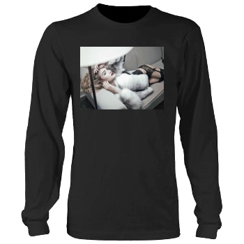 Rosie Huntington-Whiteley Men's Heavy Long Sleeve TShirt