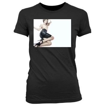 Rosie Huntington-Whiteley Women's Junior Cut Crewneck T-Shirt