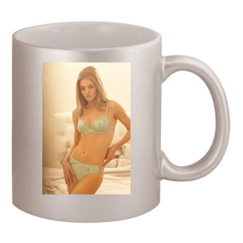 Rosie Huntington-Whiteley 11oz Metallic Silver Mug