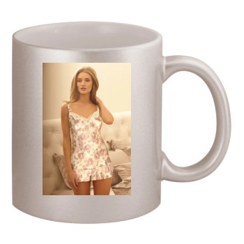 Rosie Huntington-Whiteley 11oz Metallic Silver Mug