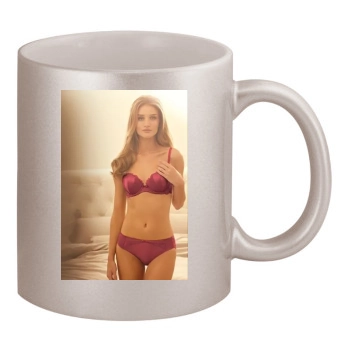 Rosie Huntington-Whiteley 11oz Metallic Silver Mug