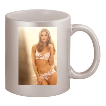 Rosie Huntington-Whiteley 11oz Metallic Silver Mug