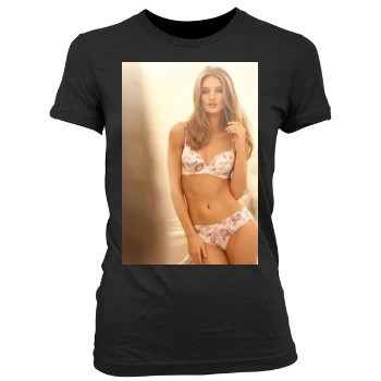 Rosie Huntington-Whiteley Women's Junior Cut Crewneck T-Shirt