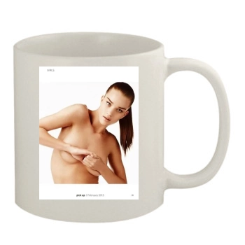 Rosie Huntington-Whiteley 11oz White Mug