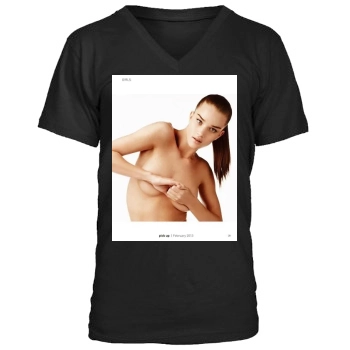 Rosie Huntington-Whiteley Men's V-Neck T-Shirt