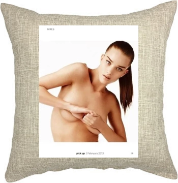 Rosie Huntington-Whiteley Pillow