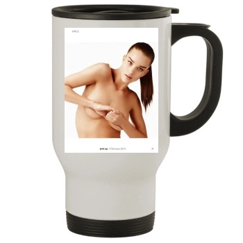 Rosie Huntington-Whiteley Stainless Steel Travel Mug