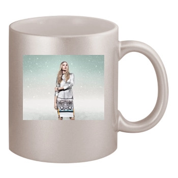 Rosie Huntington-Whiteley 11oz Metallic Silver Mug