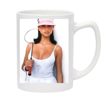 Adriana Lima 14oz White Statesman Mug