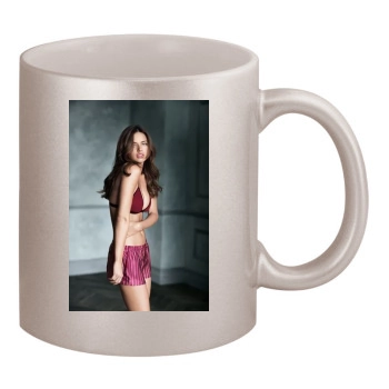 Adriana Lima 11oz Metallic Silver Mug