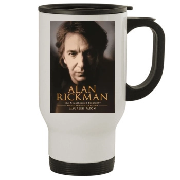 Alan Rickman Stainless Steel Travel Mug
