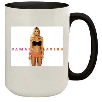 Samara Weaving 15oz Colored Inner & Handle Mug