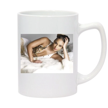 Alicia Keys 14oz White Statesman Mug