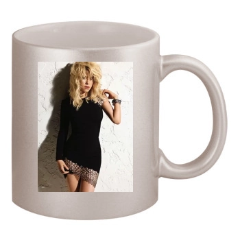 Shakira 11oz Metallic Silver Mug