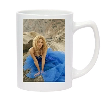 Shakira 14oz White Statesman Mug