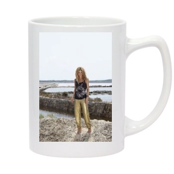 Shakira 14oz White Statesman Mug