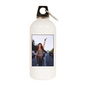 Shakira White Water Bottle With Carabiner