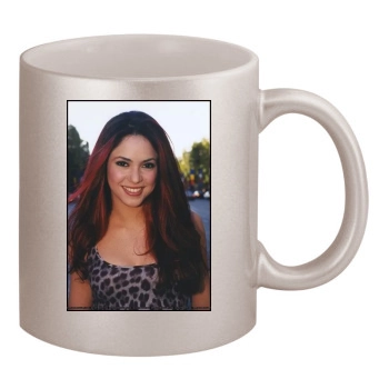 Shakira 11oz Metallic Silver Mug