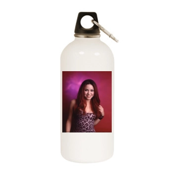 Shakira White Water Bottle With Carabiner