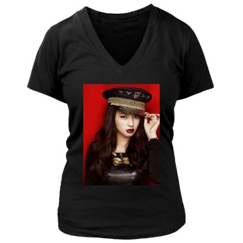 Sistar Women's Deep V-Neck TShirt