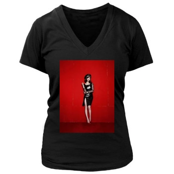 Sistar Women's Deep V-Neck TShirt