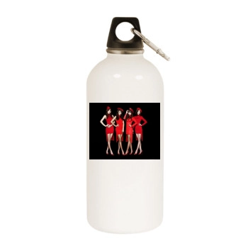 Sistar White Water Bottle With Carabiner