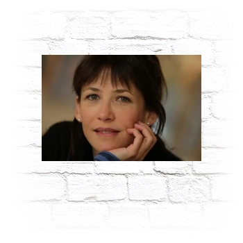 Sophie Marceau Metal Wall Art