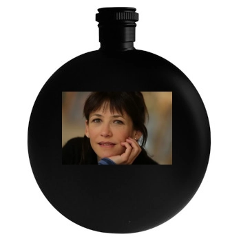 Sophie Marceau Round Flask