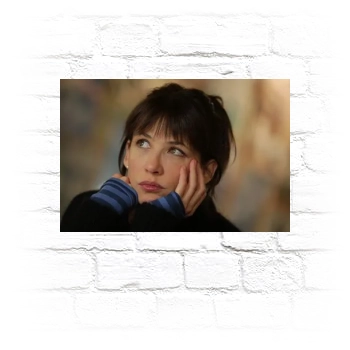 Sophie Marceau Metal Wall Art