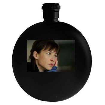 Sophie Marceau Round Flask