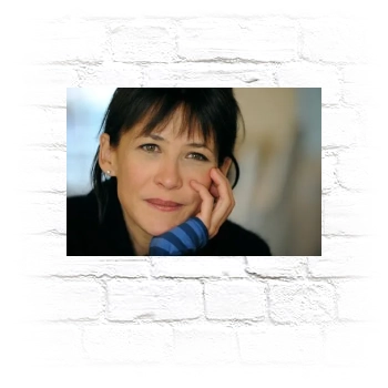 Sophie Marceau Metal Wall Art