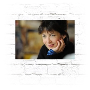 Sophie Marceau Metal Wall Art