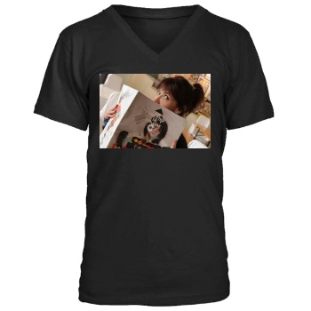 Sophie Marceau Men's V-Neck T-Shirt