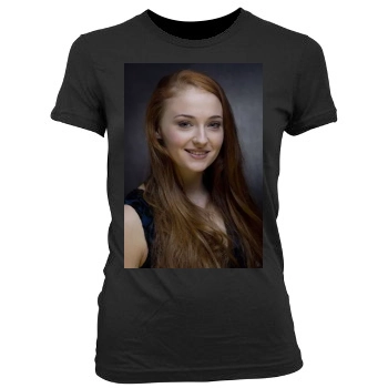 Sophie Turner Women's Junior Cut Crewneck T-Shirt