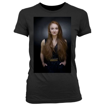 Sophie Turner Women's Junior Cut Crewneck T-Shirt