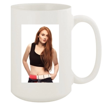 Sophie Turner 15oz White Mug