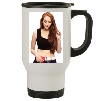 Sophie Turner Stainless Steel Travel Mug