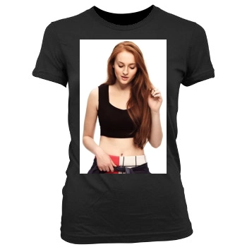 Sophie Turner Women's Junior Cut Crewneck T-Shirt