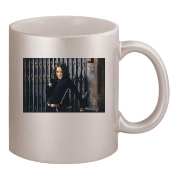 Alizee 11oz Metallic Silver Mug