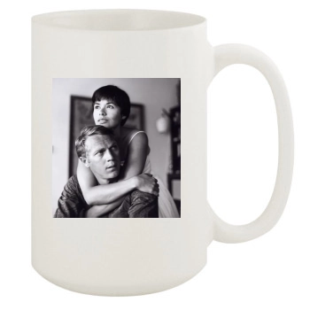 Steve Mcqueen 15oz White Mug