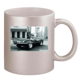 Steve Mcqueen 11oz Metallic Silver Mug