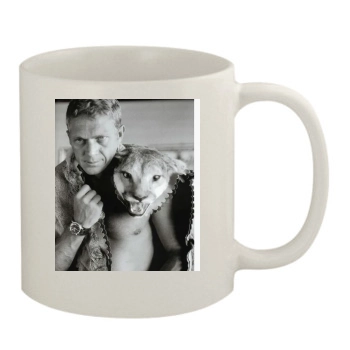 Steve Mcqueen 11oz White Mug