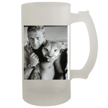 Steve Mcqueen 16oz Frosted Beer Stein