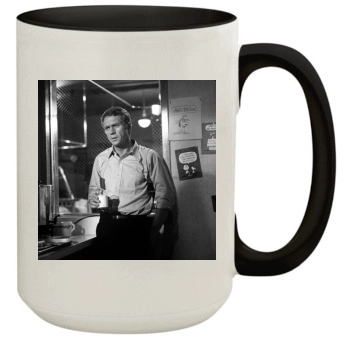 Steve Mcqueen 15oz Colored Inner & Handle Mug