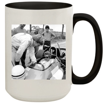 Steve Mcqueen 15oz Colored Inner & Handle Mug