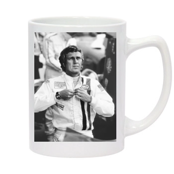 Steve Mcqueen 14oz White Statesman Mug