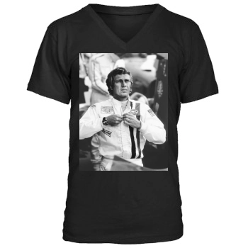 Steve Mcqueen Men's V-Neck T-Shirt